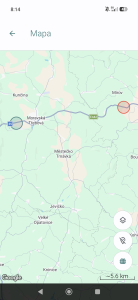 Test GPS trackeru MALA